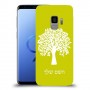 עץ כיסוי מגן קשיח בעיצוב אישי עם השם שלך ל Samsung Galaxy S9 יחידה אחת סקרין מובייל