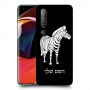 זברה כיסוי מגן קשיח בעיצוב אישי עם השם שלך ל Xiaomi Mi 10 5G יחידה אחת סקרין מובייל