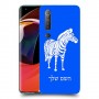 זברה כיסוי מגן קשיח בעיצוב אישי עם השם שלך ל Xiaomi Mi 10 5G יחידה אחת סקרין מובייל