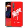 זברה כיסוי מגן קשיח בעיצוב אישי עם השם שלך ל Xiaomi Mi 10 5G יחידה אחת סקרין מובייל