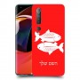 דגים כיסוי מגן קשיח בעיצוב אישי עם השם שלך ל Xiaomi Mi 10 5G יחידה אחת סקרין מובייל