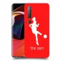 כדורגל - אישה כיסוי מגן קשיח בעיצוב אישי עם השם שלך ל Xiaomi Mi 10 5G יחידה אחת סקרין מובייל