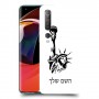 פסל החירות כיסוי מגן קשיח בעיצוב אישי עם השם שלך ל Xiaomi Mi 10 5G יחידה אחת סקרין מובייל