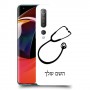 רופא סטטוסקופ כיסוי מגן קשיח בעיצוב אישי עם השם שלך ל Xiaomi Mi 10 5G יחידה אחת סקרין מובייל