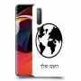 עולם כיסוי מגן קשיח בעיצוב אישי עם השם שלך ל Xiaomi Mi 10 5G יחידה אחת סקרין מובייל
