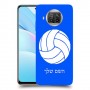 כדורעף - כדור כיסוי מגן קשיח בעיצוב אישי עם השם שלך ל Xiaomi Mi 10 Lite 5G יחידה אחת סקרין מובייל