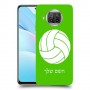 כדורעף - כדור כיסוי מגן קשיח בעיצוב אישי עם השם שלך ל Xiaomi Mi 10 Lite 5G יחידה אחת סקרין מובייל