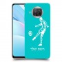 שחקן כדורגל כיסוי מגן קשיח בעיצוב אישי עם השם שלך ל Xiaomi Mi 10 Lite 5G יחידה אחת סקרין מובייל