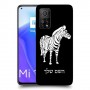 זברה כיסוי מגן קשיח בעיצוב אישי עם השם שלך ל Xiaomi Mi 10T 5G יחידה אחת סקרין מובייל