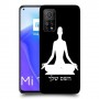 יוגה כיסוי מגן קשיח בעיצוב אישי עם השם שלך ל Xiaomi Mi 10T 5G יחידה אחת סקרין מובייל