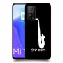 סקספון כיסוי מגן קשיח בעיצוב אישי עם השם שלך ל Xiaomi Mi 10T 5G יחידה אחת סקרין מובייל