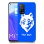 זאב כיסוי מגן קשיח בעיצוב אישי עם השם שלך ל Xiaomi Mi 10T 5G יחידה אחת סקרין מובייל