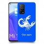 עקרב כיסוי מגן קשיח בעיצוב אישי עם השם שלך ל Xiaomi Mi 10T 5G יחידה אחת סקרין מובייל