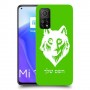 זאב כיסוי מגן קשיח בעיצוב אישי עם השם שלך ל Xiaomi Mi 10T 5G יחידה אחת סקרין מובייל