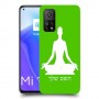 יוגה כיסוי מגן קשיח בעיצוב אישי עם השם שלך ל Xiaomi Mi 10T 5G יחידה אחת סקרין מובייל