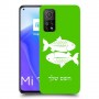 דגים כיסוי מגן קשיח בעיצוב אישי עם השם שלך ל Xiaomi Mi 10T 5G יחידה אחת סקרין מובייל