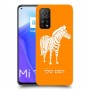 זברה כיסוי מגן קשיח בעיצוב אישי עם השם שלך ל Xiaomi Mi 10T 5G יחידה אחת סקרין מובייל