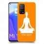 יוגה כיסוי מגן קשיח בעיצוב אישי עם השם שלך ל Xiaomi Mi 10T 5G יחידה אחת סקרין מובייל