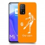 שחקן כדורגל כיסוי מגן קשיח בעיצוב אישי עם השם שלך ל Xiaomi Mi 10T 5G יחידה אחת סקרין מובייל