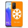 שלג כיסוי מגן קשיח בעיצוב אישי עם השם שלך ל Xiaomi Mi 10T 5G יחידה אחת סקרין מובייל