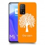 עץ כיסוי מגן קשיח בעיצוב אישי עם השם שלך ל Xiaomi Mi 10T 5G יחידה אחת סקרין מובייל