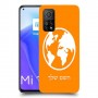 עולם כיסוי מגן קשיח בעיצוב אישי עם השם שלך ל Xiaomi Mi 10T 5G יחידה אחת סקרין מובייל