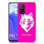 זאב כיסוי מגן קשיח בעיצוב אישי עם השם שלך ל Xiaomi Mi 10T 5G יחידה אחת סקרין מובייל