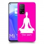 יוגה כיסוי מגן קשיח בעיצוב אישי עם השם שלך ל Xiaomi Mi 10T 5G יחידה אחת סקרין מובייל