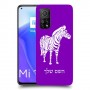 זברה כיסוי מגן קשיח בעיצוב אישי עם השם שלך ל Xiaomi Mi 10T 5G יחידה אחת סקרין מובייל