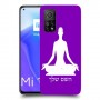 יוגה כיסוי מגן קשיח בעיצוב אישי עם השם שלך ל Xiaomi Mi 10T 5G יחידה אחת סקרין מובייל