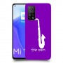 סקספון כיסוי מגן קשיח בעיצוב אישי עם השם שלך ל Xiaomi Mi 10T 5G יחידה אחת סקרין מובייל