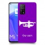 חצוצרה כיסוי מגן קשיח בעיצוב אישי עם השם שלך ל Xiaomi Mi 10T 5G יחידה אחת סקרין מובייל