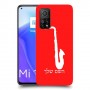 סקספון כיסוי מגן קשיח בעיצוב אישי עם השם שלך ל Xiaomi Mi 10T 5G יחידה אחת סקרין מובייל