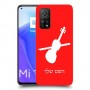 כינור כיסוי מגן קשיח בעיצוב אישי עם השם שלך ל Xiaomi Mi 10T 5G יחידה אחת סקרין מובייל