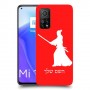 סמוראי כיסוי מגן קשיח בעיצוב אישי עם השם שלך ל Xiaomi Mi 10T 5G יחידה אחת סקרין מובייל