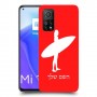 גלישה כיסוי מגן קשיח בעיצוב אישי עם השם שלך ל Xiaomi Mi 10T 5G יחידה אחת סקרין מובייל