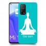 יוגה כיסוי מגן קשיח בעיצוב אישי עם השם שלך ל Xiaomi Mi 10T 5G יחידה אחת סקרין מובייל
