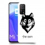 זאב כיסוי מגן קשיח בעיצוב אישי עם השם שלך ל Xiaomi Mi 10T 5G יחידה אחת סקרין מובייל
