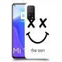 סמיילי כיסוי מגן קשיח בעיצוב אישי עם השם שלך ל Xiaomi Mi 10T 5G יחידה אחת סקרין מובייל