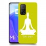 יוגה כיסוי מגן קשיח בעיצוב אישי עם השם שלך ל Xiaomi Mi 10T 5G יחידה אחת סקרין מובייל