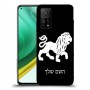 אריה כיסוי מגן קשיח בעיצוב אישי עם השם שלך ל Xiaomi Mi 10T Pro 5G יחידה אחת סקרין מובייל