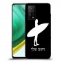 גלישה כיסוי מגן קשיח בעיצוב אישי עם השם שלך ל Xiaomi Mi 10T Pro 5G יחידה אחת סקרין מובייל
