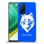 זאב כיסוי מגן קשיח בעיצוב אישי עם השם שלך ל Xiaomi Mi 10T Pro 5G יחידה אחת סקרין מובייל