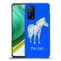 זברה כיסוי מגן קשיח בעיצוב אישי עם השם שלך ל Xiaomi Mi 10T Pro 5G יחידה אחת סקרין מובייל