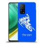 אופנוע שלג כיסוי מגן קשיח בעיצוב אישי עם השם שלך ל Xiaomi Mi 10T Pro 5G יחידה אחת סקרין מובייל
