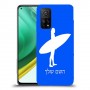 גלישה כיסוי מגן קשיח בעיצוב אישי עם השם שלך ל Xiaomi Mi 10T Pro 5G יחידה אחת סקרין מובייל