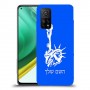 פסל החירות כיסוי מגן קשיח בעיצוב אישי עם השם שלך ל Xiaomi Mi 10T Pro 5G יחידה אחת סקרין מובייל