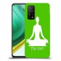 יוגה כיסוי מגן קשיח בעיצוב אישי עם השם שלך ל Xiaomi Mi 10T Pro 5G יחידה אחת סקרין מובייל