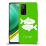 דגים כיסוי מגן קשיח בעיצוב אישי עם השם שלך ל Xiaomi Mi 10T Pro 5G יחידה אחת סקרין מובייל