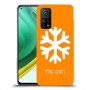 שלג כיסוי מגן קשיח בעיצוב אישי עם השם שלך ל Xiaomi Mi 10T Pro 5G יחידה אחת סקרין מובייל
